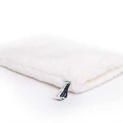 Universali balta Nano šluostė-pirštinė