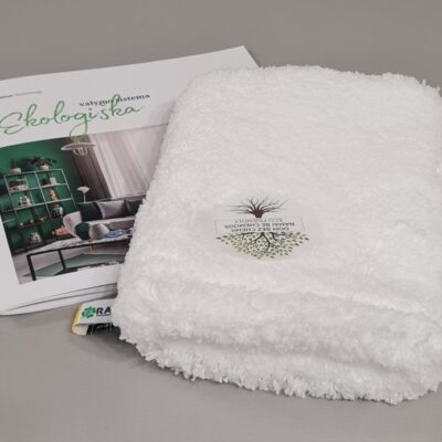 Nova balta pirštinė tekstilės drėgnam valymui Raypath Nanosilver